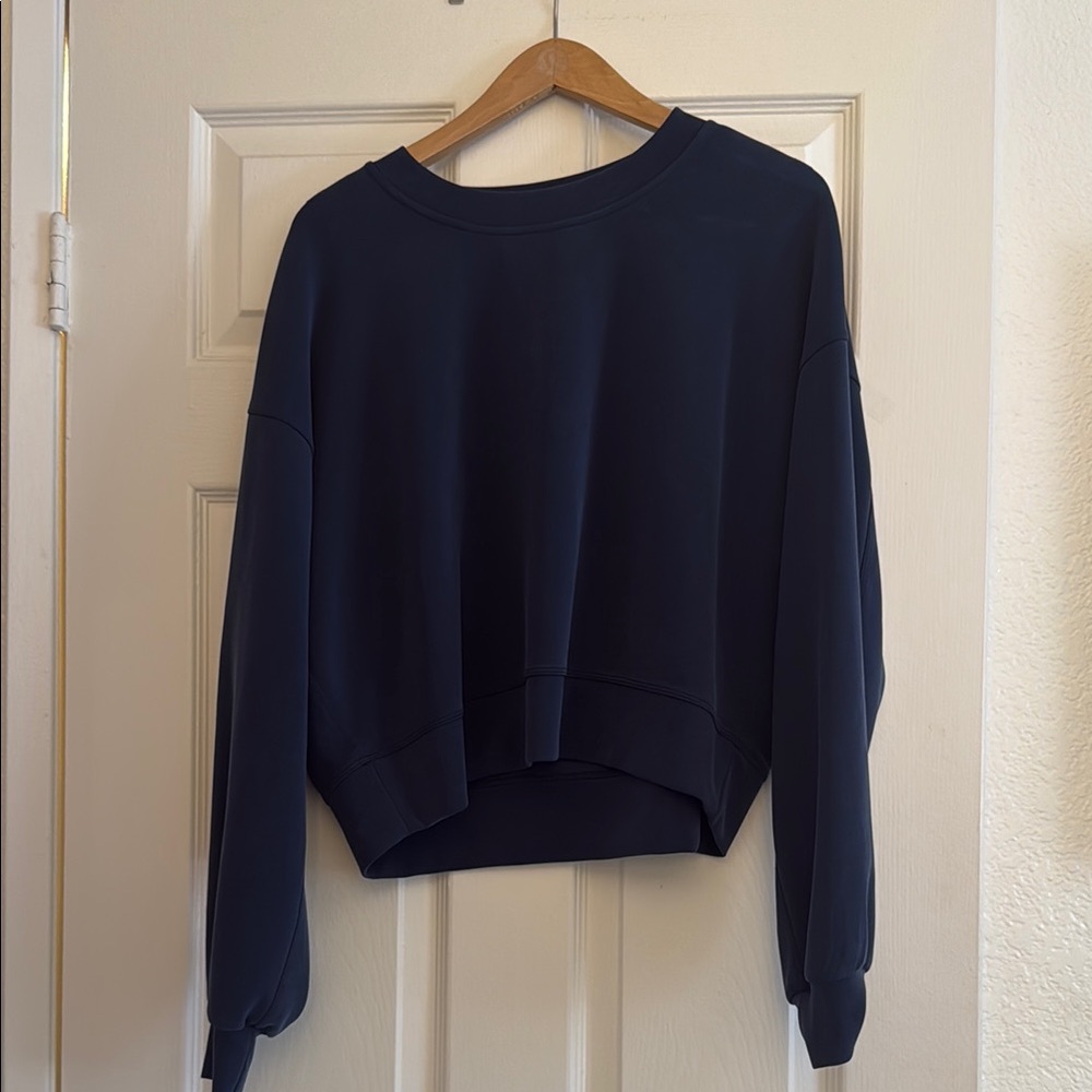 Lululemon Softstreme Crew Navy
